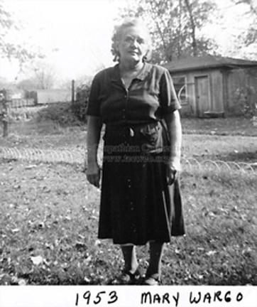 Mary Wargo nee Buchina 1895-1986